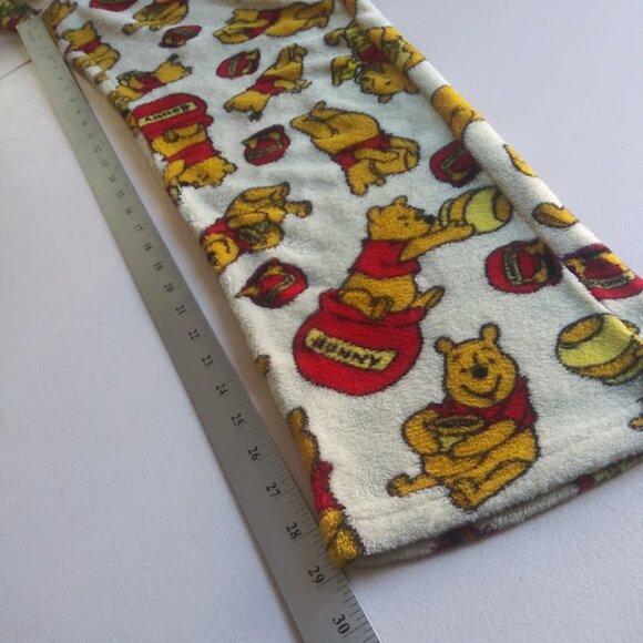 Disney women's size L yellow and red Winnie the Pooh pajama pants - Picture 11 of 14